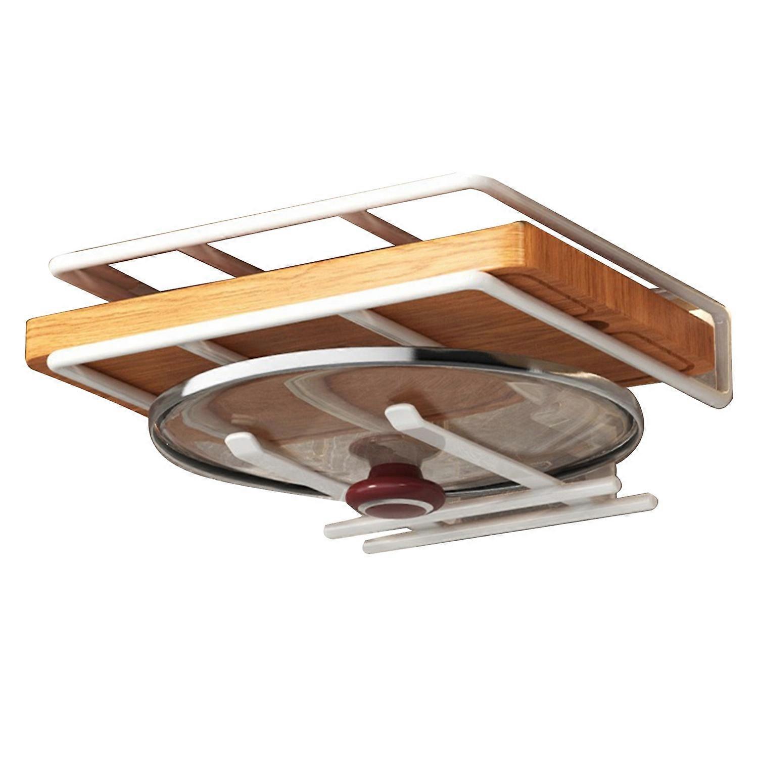 Cabinet Hanger with Multi Hooks Punch-free Installation Stainless Steel Heavy Duty Cutting Board