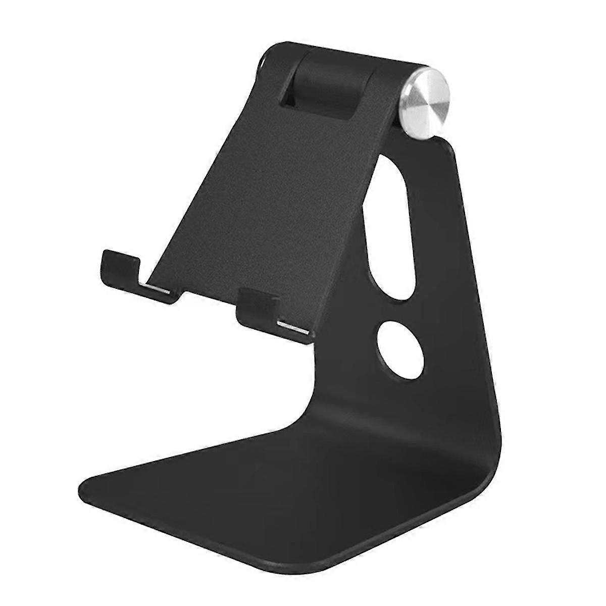 For Tablet Holder Bracket 3.5-11 Inch Single Fold Adjustable Holder Desktop Black