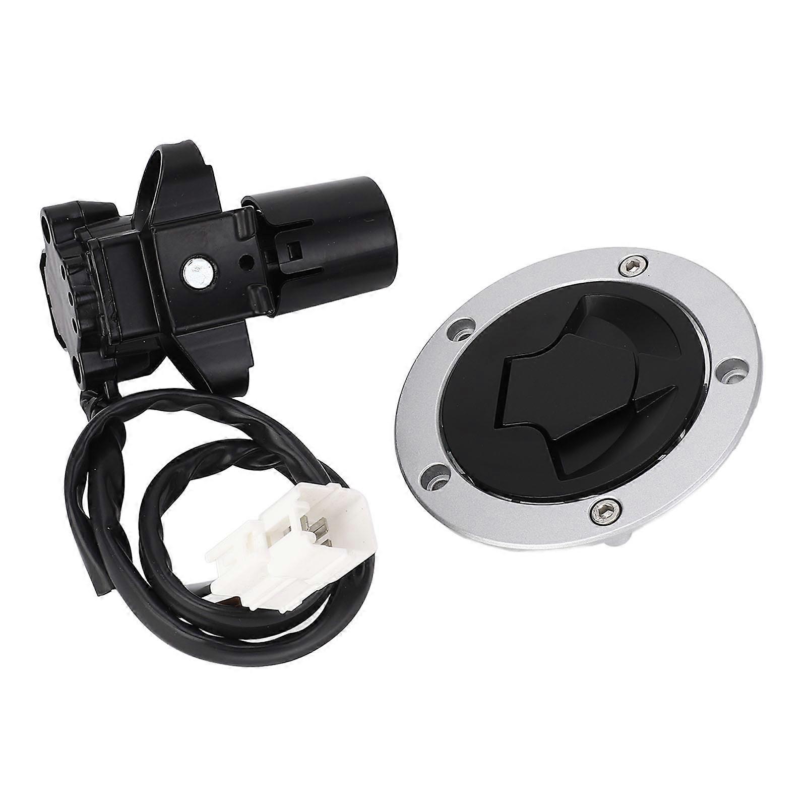 ZX 10R Fuel Gas Cap Ignition Switch Seat Lock With Key Kit For