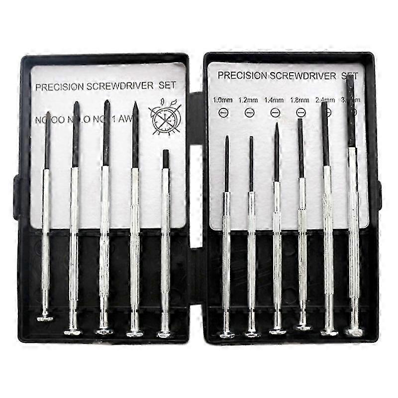 11Pcs Precision Mechanical Screwdriver Sets are Suitable compatible Electronic Products, Clock Tools