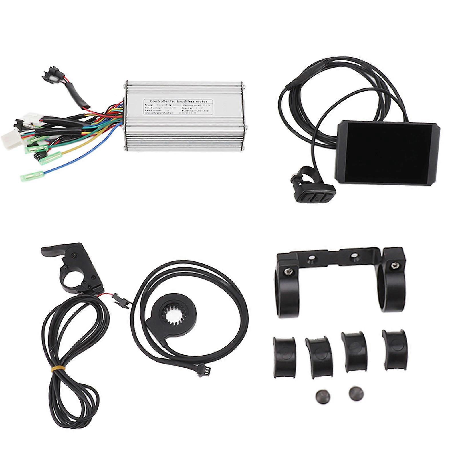 Lithium-Batterie-Umrüstsatz Elektrofahrrad Lithium-Batterie modifizierter Controller mit LCD8H-Farbbildschirm
