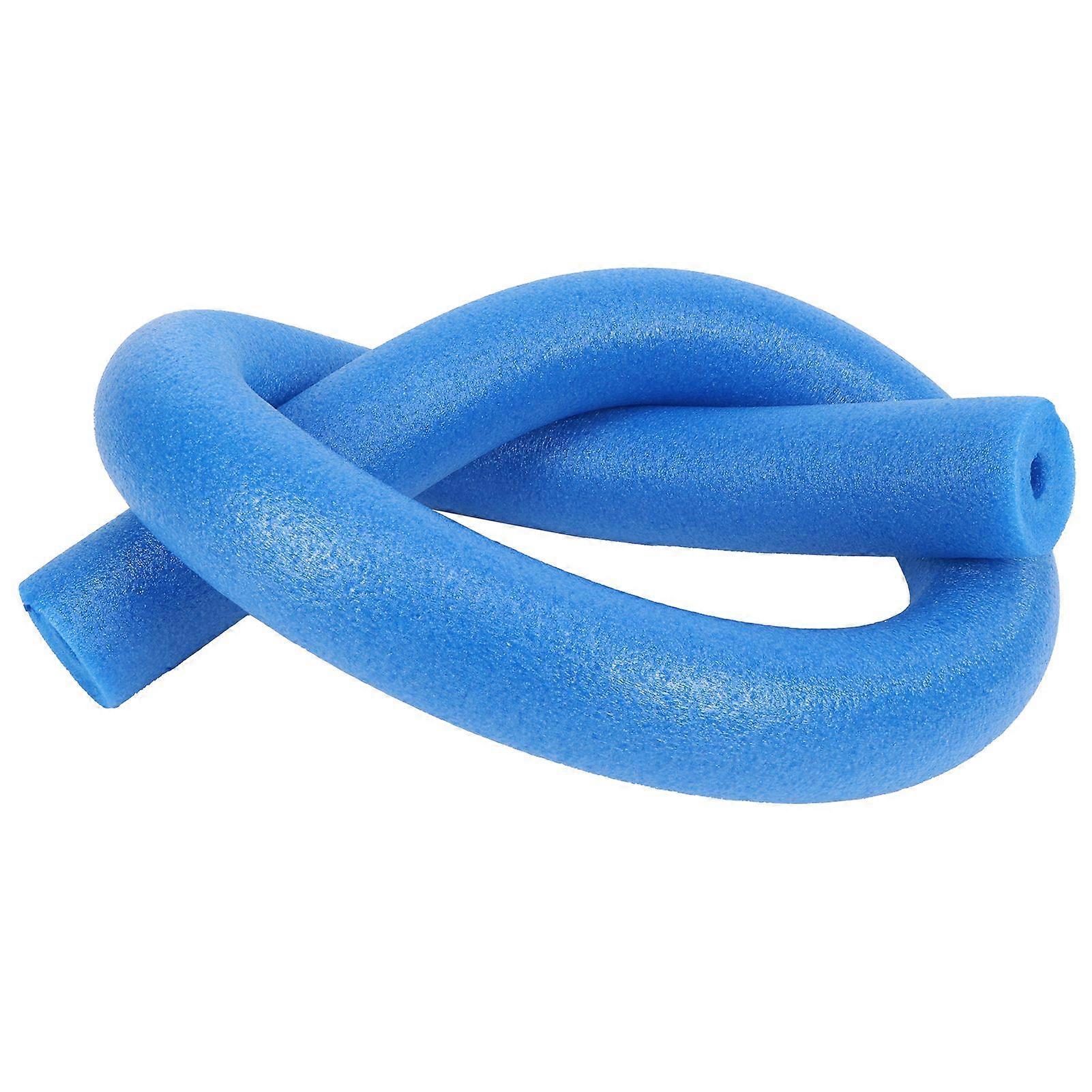 EPE Foam Stick Multi Function Pool Water Floating Swimming Noodles Toys Games Accessory(6.5x150cm Dark Blue)