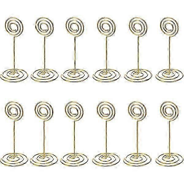 12 عبوة رقم طاولة حامل بطاقة حامل صورة مكان الوقوف