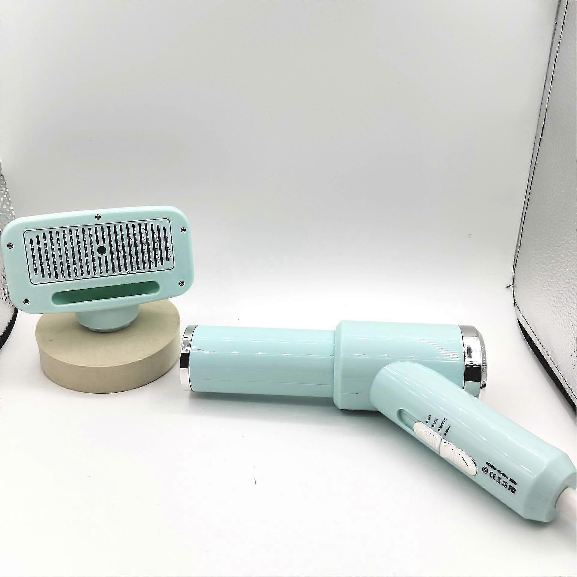 Pet Hair Dryer For Small And Medium-sized Dogs And Cats|2-in-1 Dog Hair Dryer With Slicker Brush|dog Blow Dryer| Portable, Adjustable Temperature X.