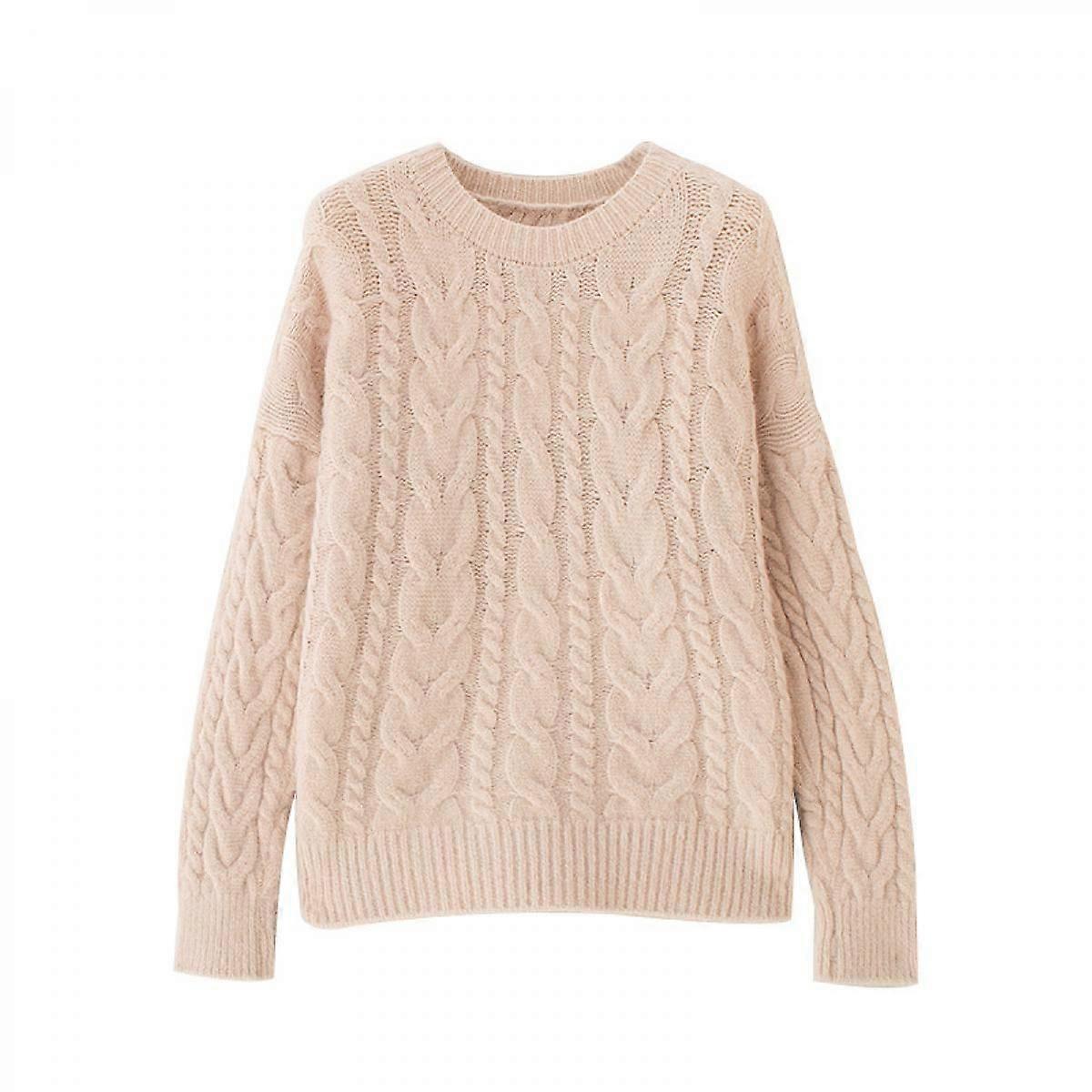 Damen Winter Pullover ChunkyRollkragen Strickpullover