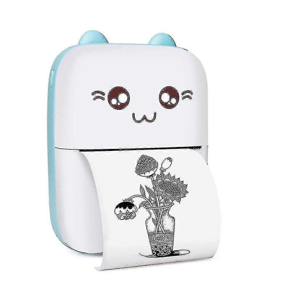 Mini Portable Printer Photo Pocket Photo Bluetooth V4.0 200 Label Sticker Receipt Printer Mobile Th