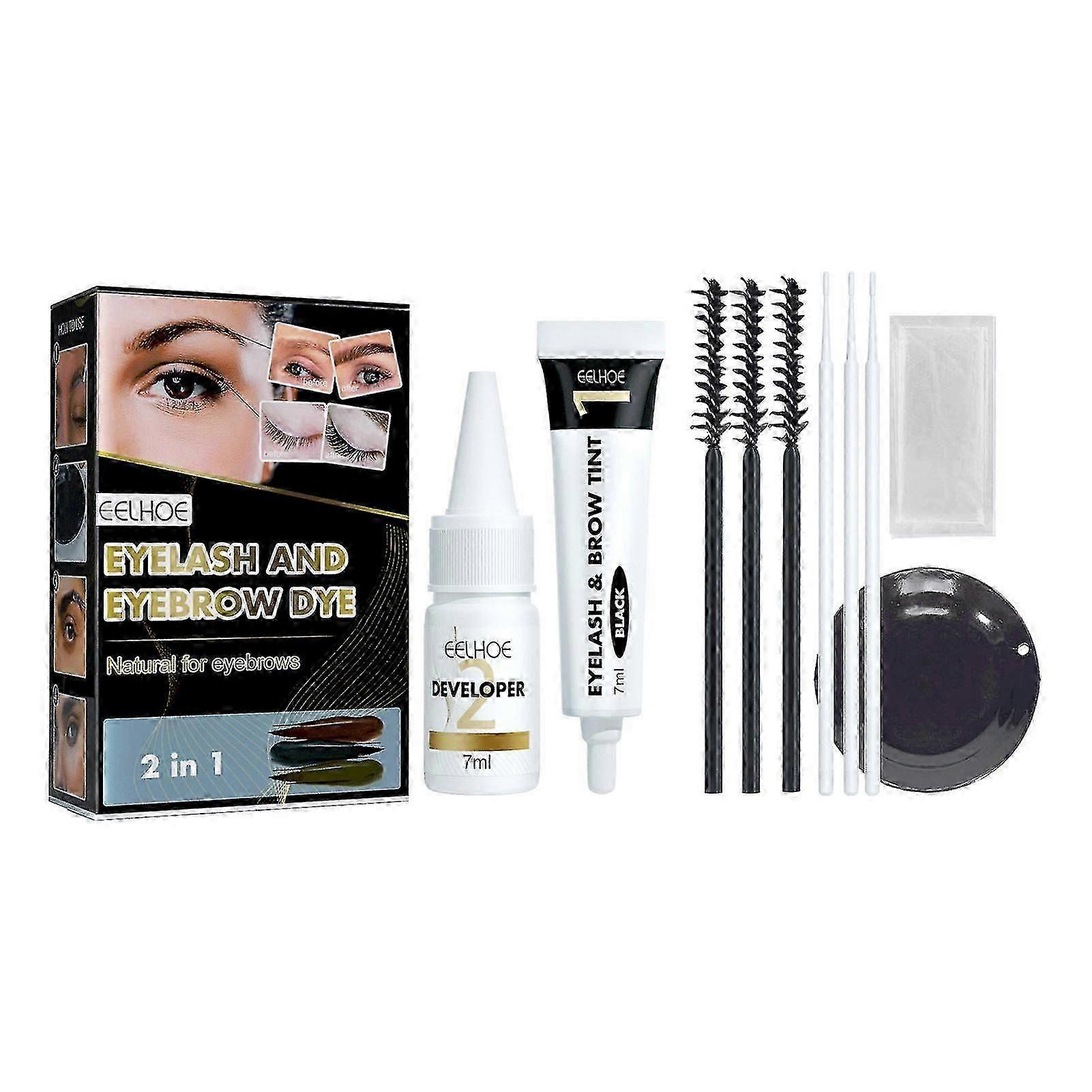 EELHOE Eyelash & Brow Tint Dye Professional Series Natural Long-lasting