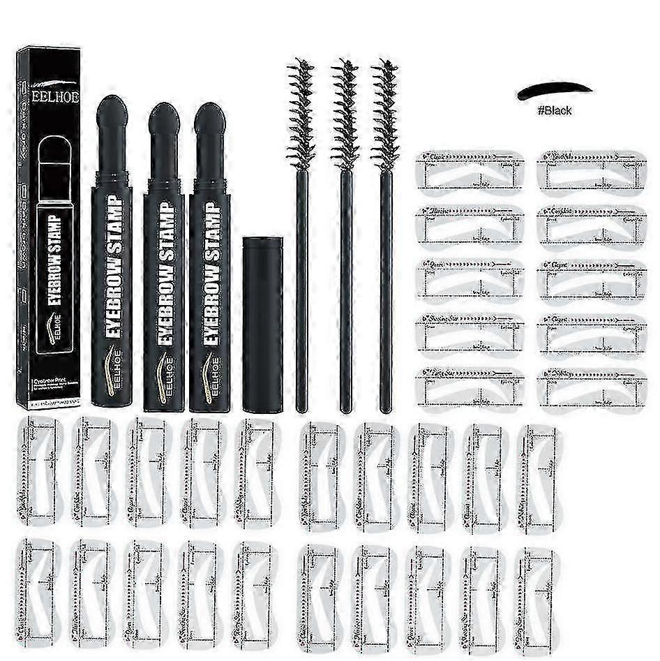 Eyebrow Pen Set Lazy Simple And Quick Thrush Eyebrow Card Eyebrow Pencil Natural Waterproof Long-lasti