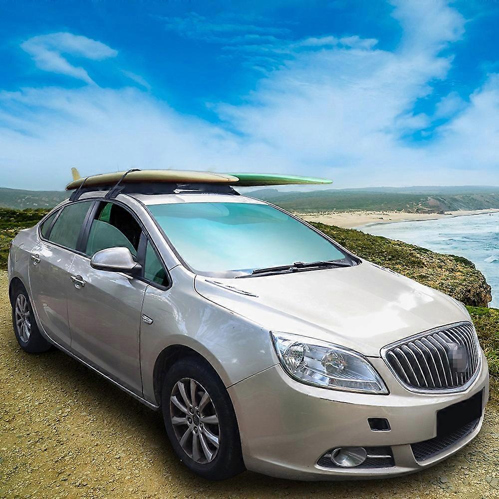 Universal Auto Soft Car Roof Rack Outdoor Rooftop Luggage Carry Load ...