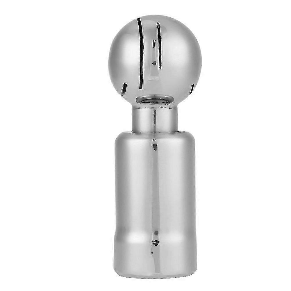 3/4 tommers sanitær rengjøringsspraykule i rustfritt stål og rotatoren kan rotere 360 ​​grader for å spraye_SZXM