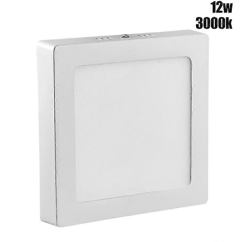 LED Panel Light Ceiling Down Lamp 6/12/18/24W Square Surface Mount Lights