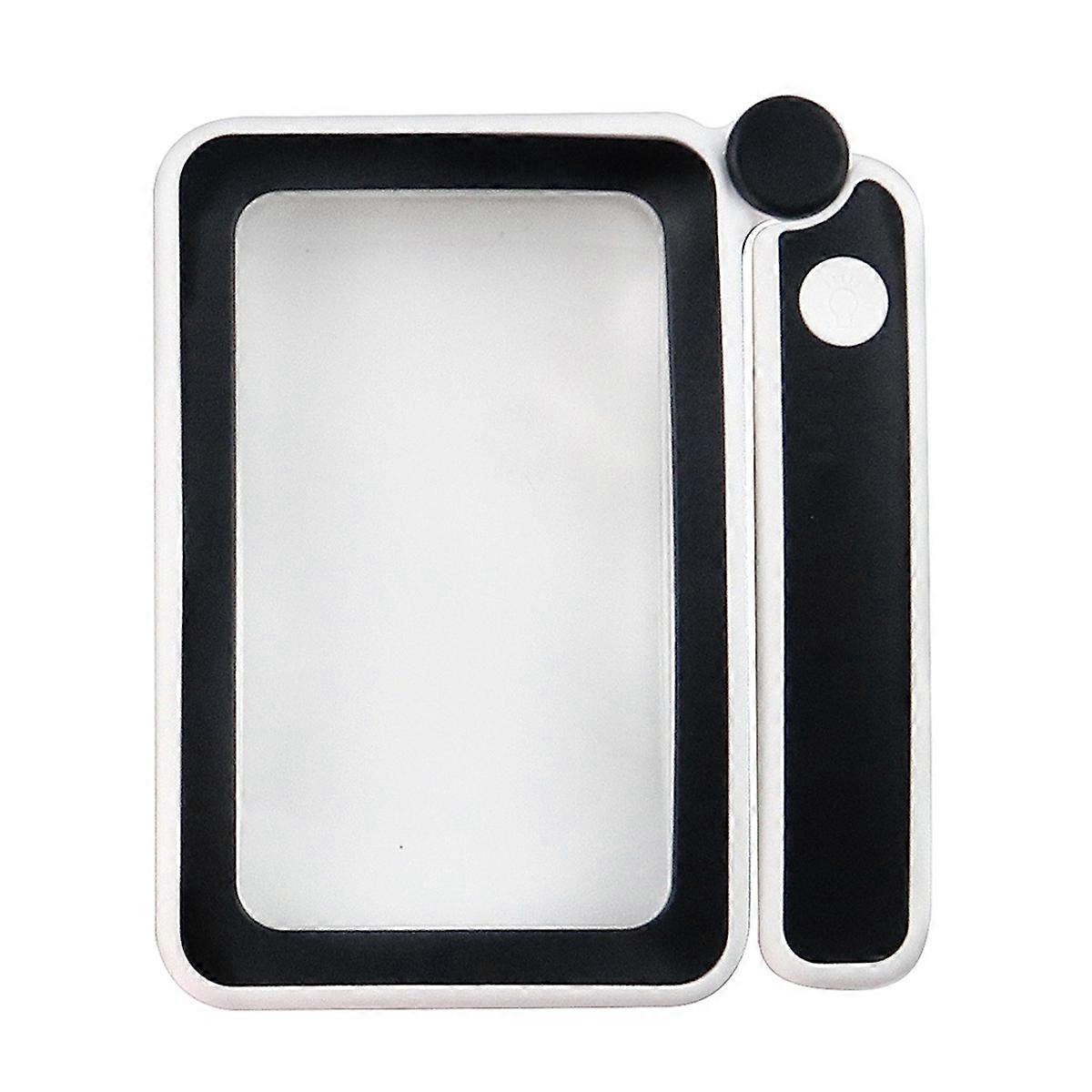 4X Grande loupe avec lumières LED Loupe USB Loupe rechargeable Lampe loupe de lecture portable