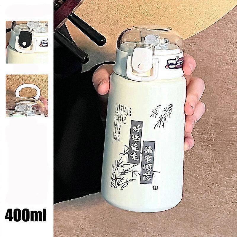 Insulated Water Bottle,13oz Stainless Steel Thermo,Double Wall Vacuum Water Bottle