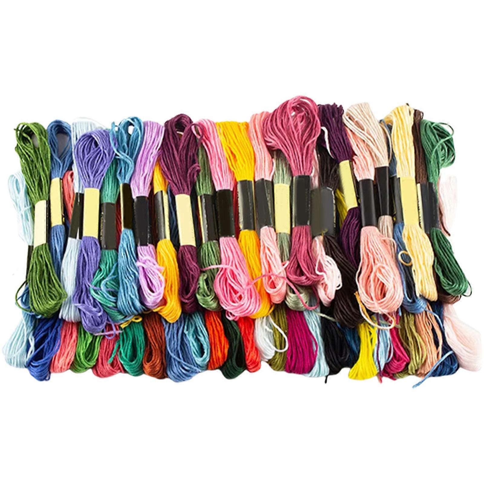 Artistic Crosses Stitching Embroidery Thread Versatile Embroidery Floss Colorful Thread for Needlecraft Projects