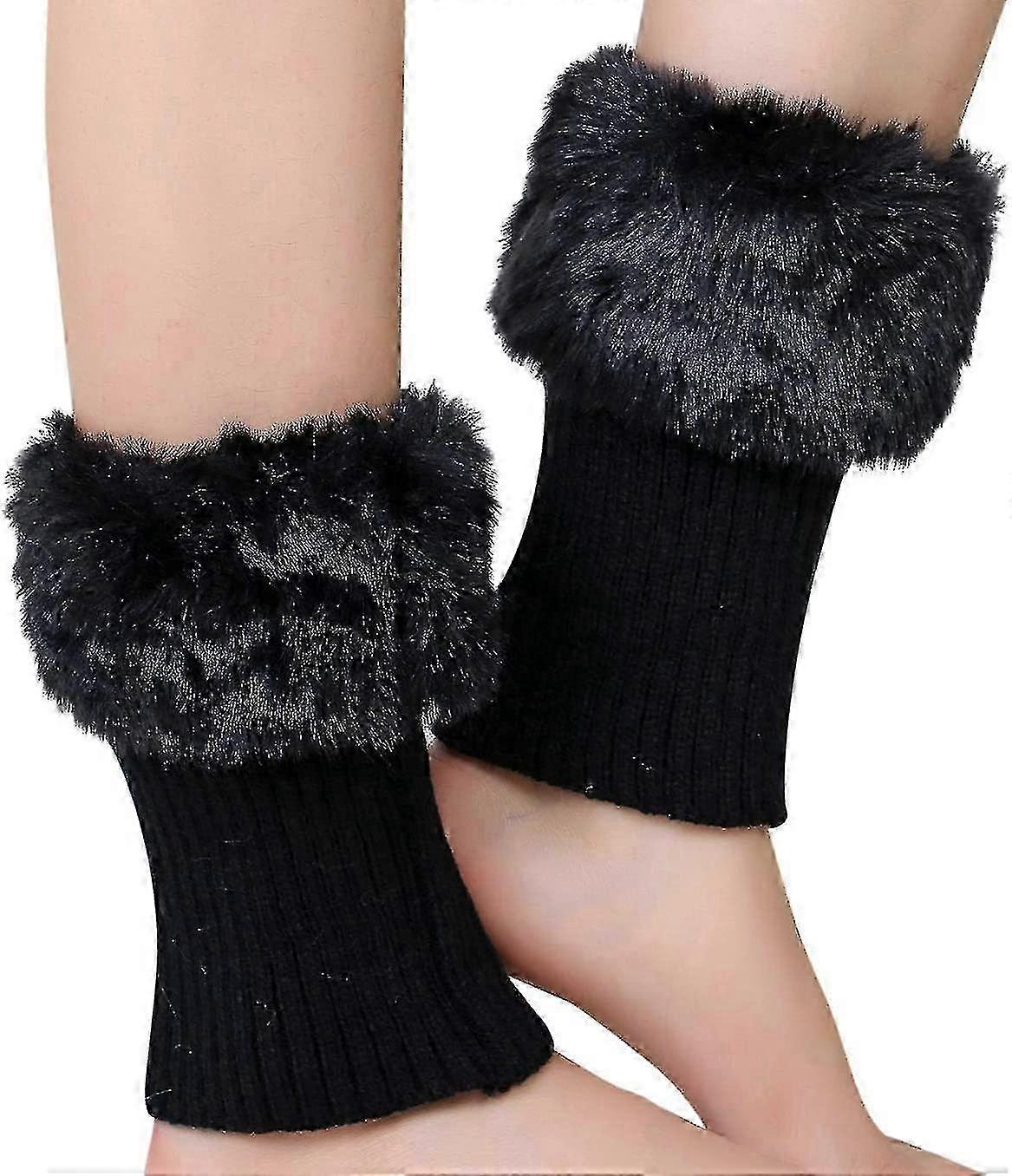 レディースダンスレッグウォーマー、ニットブーツカバー、季節の冬のアクセサリー