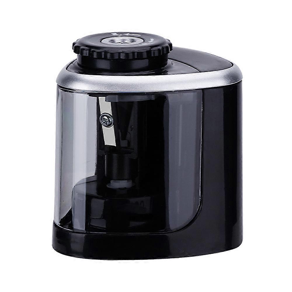 Compact Size Pencil Sharpener, Battery Operated for On-The-Go Use, Suitable for Pencil, Charcoal, Color Lead, Tip Saver Ensures Optimal Sharpness,