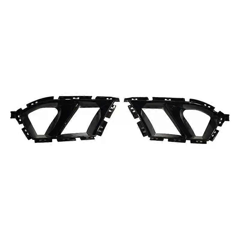 compatible for G80 M3 G82 G83 M4 2021-2024 Gloss Black Front Bumper Side Air Vent Trim Fog Light Lamp Hood Intake Frame Cover Grille