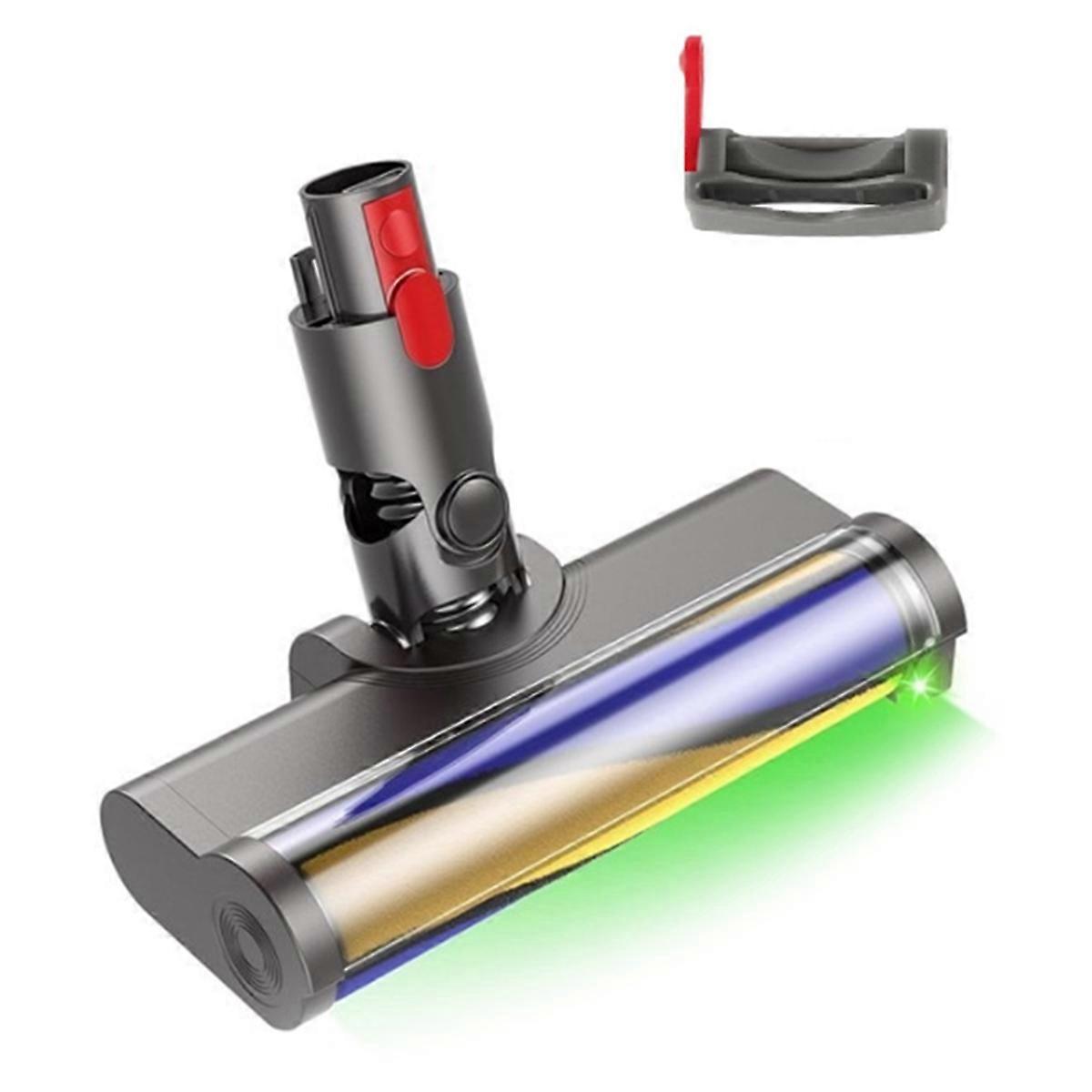 Electric Floor Brush Head for V7 Vacuum with Green LED Light