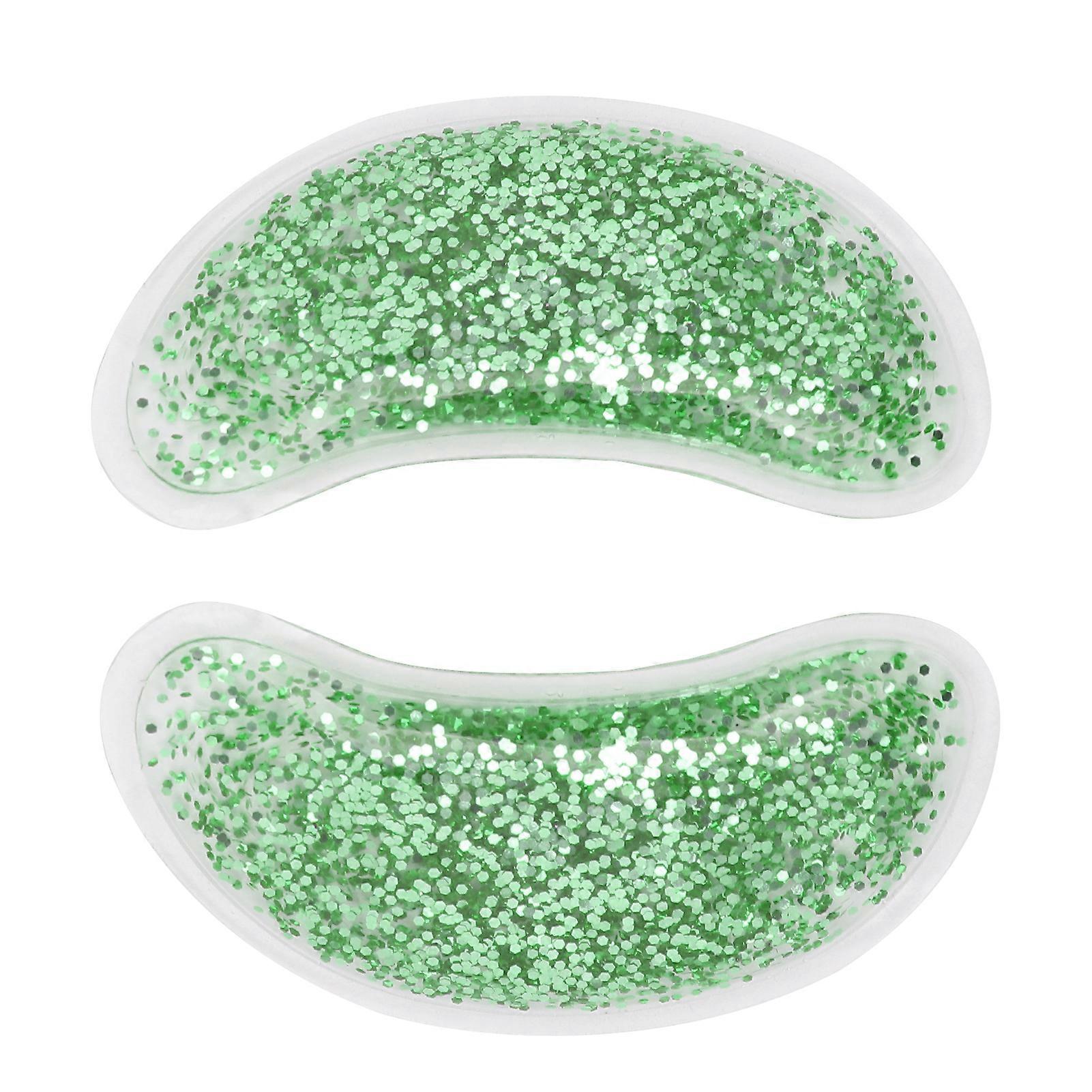 Glitter Sequins Reusable Eye Gel Ice Pack Cooling Warming Eye Pack Patch for Dark Circle