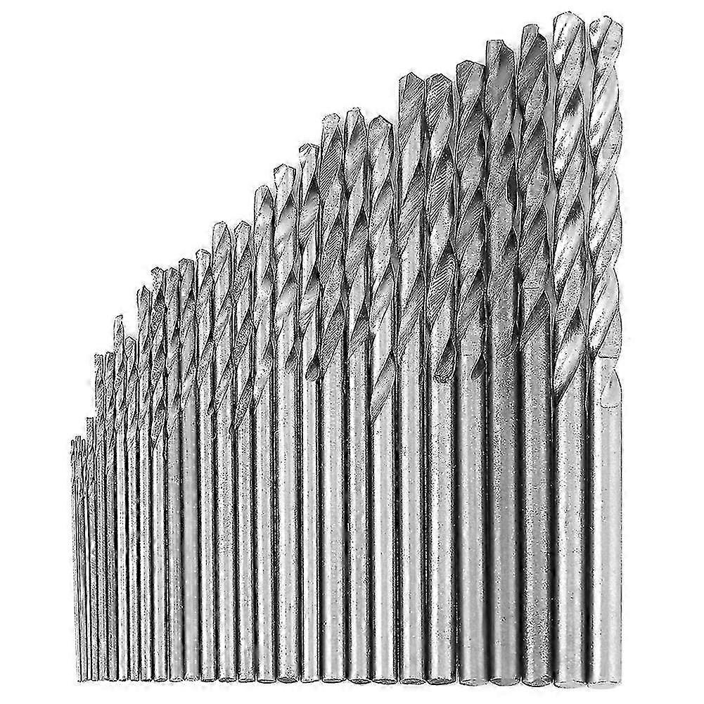 16 Pcs 0.8-1.5mm Hss Straight Shank Electrical Tool Twist Drill Bits