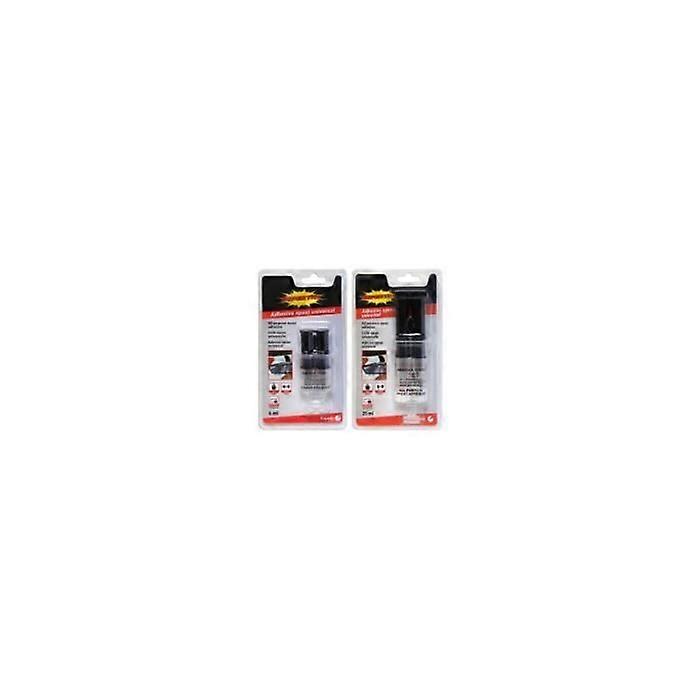 Universal epoxy glue do-it-yourself - ref.: 2436 presentation: dual chamber syringe capacity: 6 ml