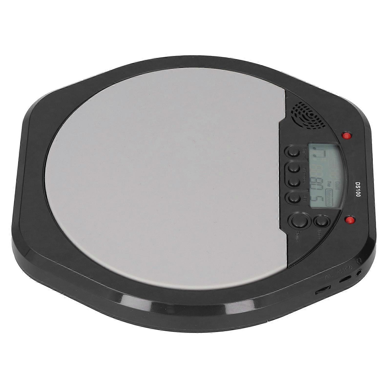 8in Digital Drum Metronome LCD Electronic Beat Trainer 700mAh