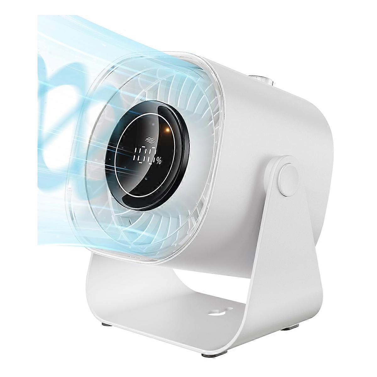 Desk Fan,Quiet Portable Fan,5000mAh Air Circulator Fan
