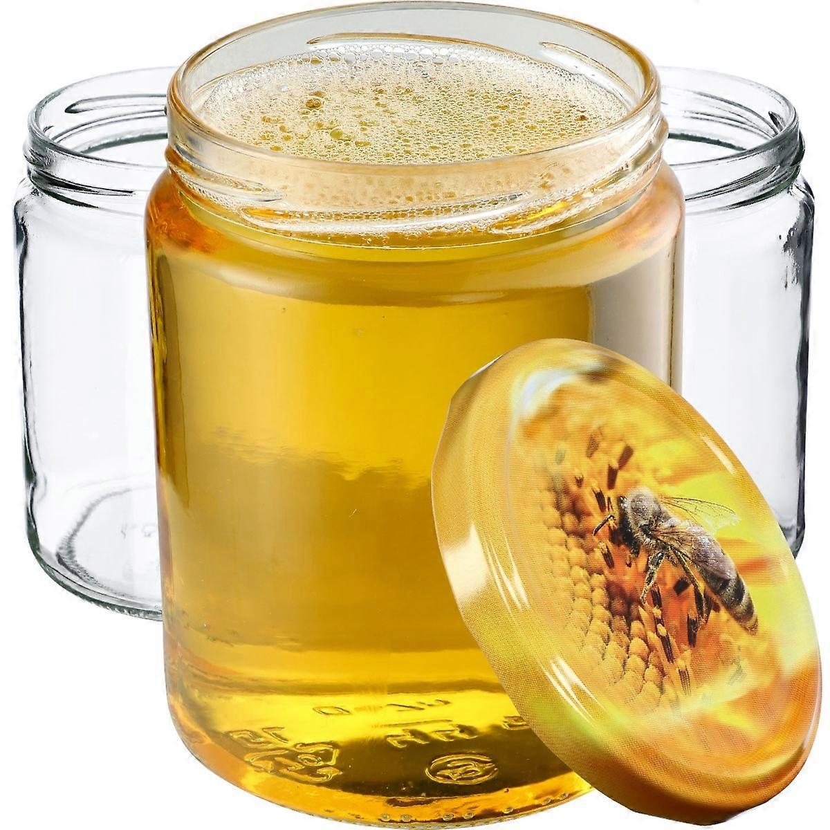 KADAX Burkar för Maki konserver 540ml 8st 82mm + lock "Bee"
