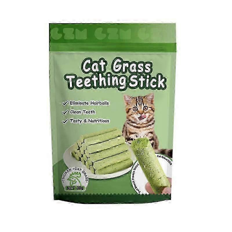 1-3bxoes Pet Cat Grass Stick Cat Grass Stick Αποτρίχωση Ball ήπια αποτρίχωση