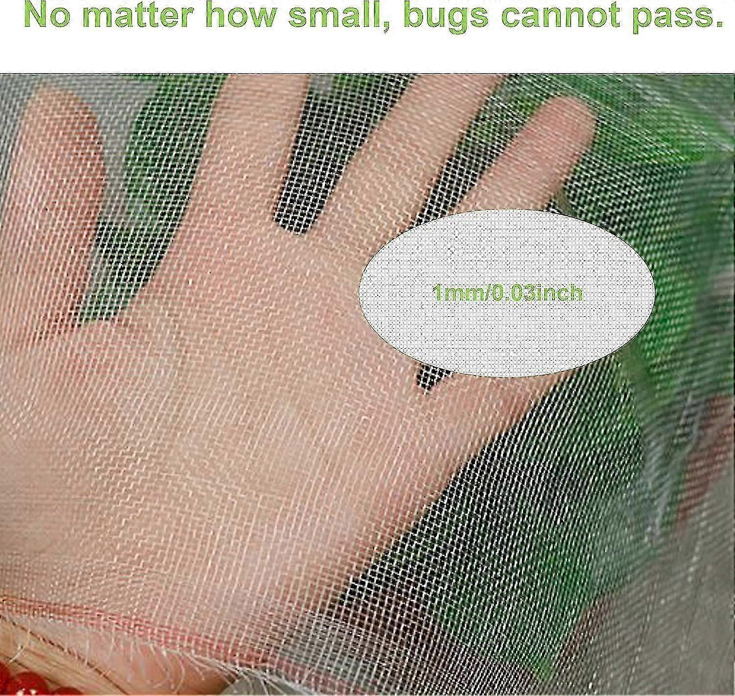 Vegetable Insect Net, Insect Netting,10m X 2.5m Garden Netting ...