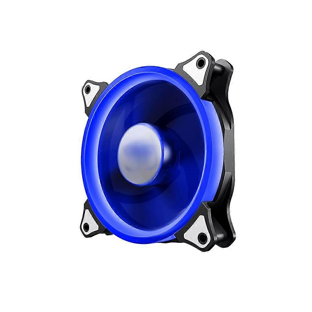 PC Cooler 140mm Case Fan - High-Performance Cooling, Efficient Hydraulic Bearing, Blue LED, For PC Cases