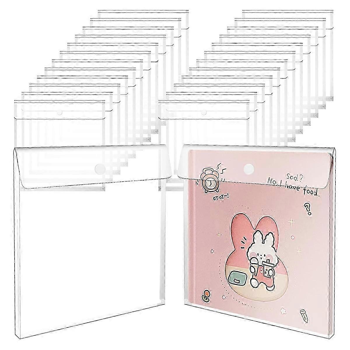 24Pcs Scrapbook Paper Storage 12x12 Paper Storage Paper Organizer for Holding Scrapbook Paper Photos Vinyl Sheets Files