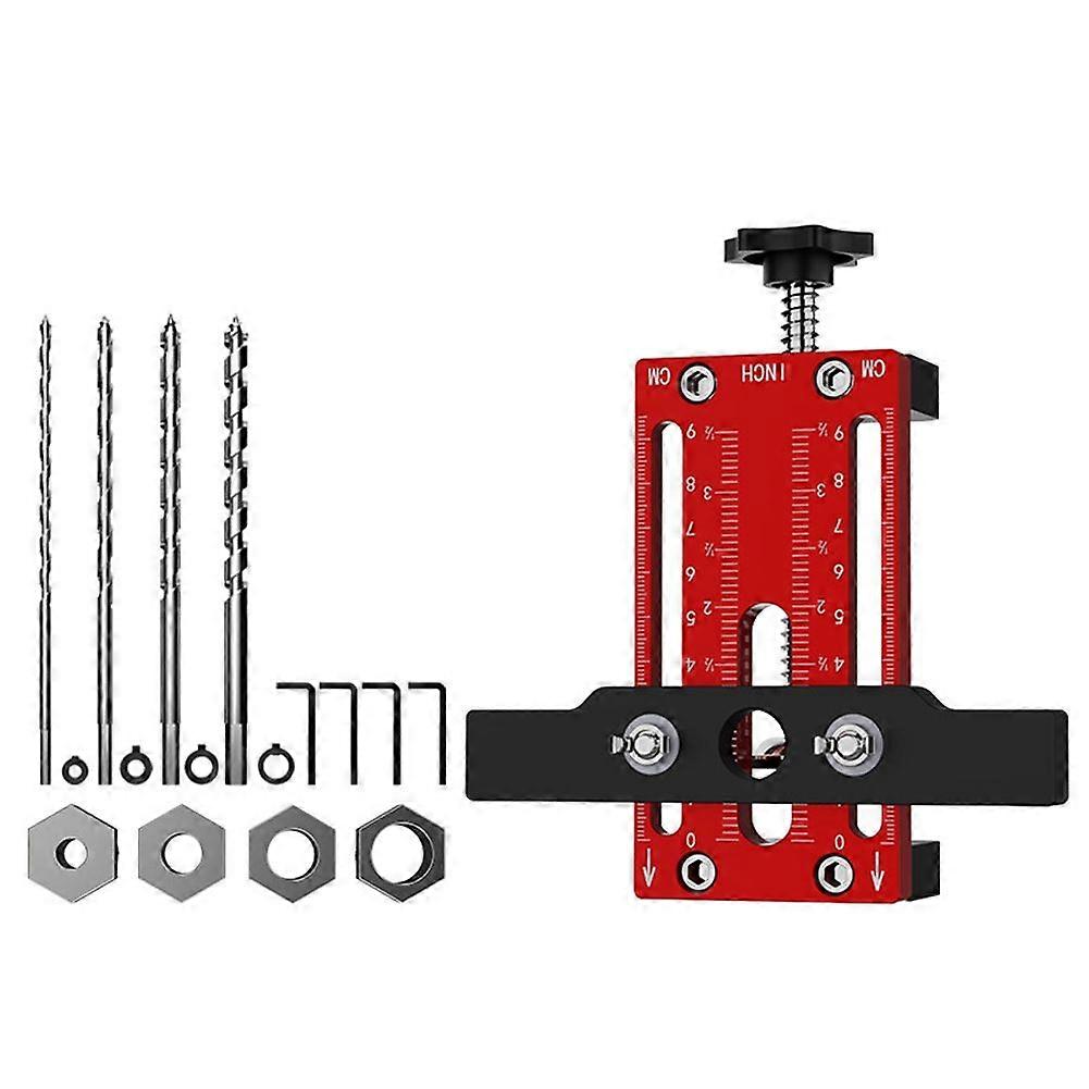 Updated Cabinet Door Installation Rebounders Punch Positioner,Adjustable Cabinet Door Hinge Jig for