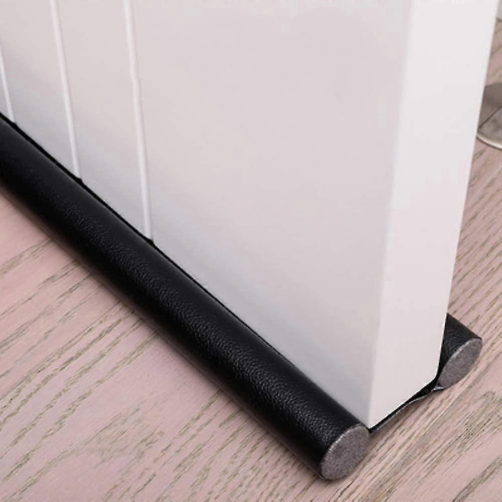 95cm Flexible Door Bottom Sealing Strip (1, Black)