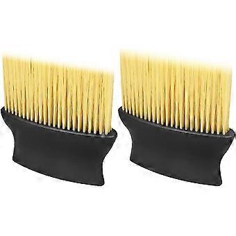 Barber Neck Cleaning Brush Set with 2x Hair Brooms and Duster