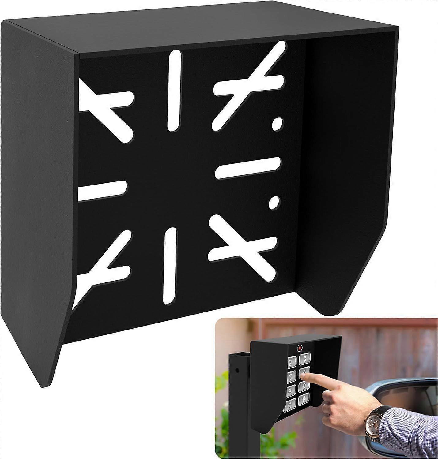 2025 Latest Model  Waterproof Cover Keypad Mounting Post Bracket, 4x4 Universal