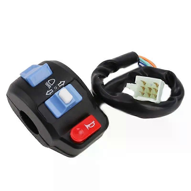 con Motorcycle Switches Horn Button Turn Signal Button Switch Control Electric Bike Scooter Handlebar Switch For Gy6 50cc 125cc