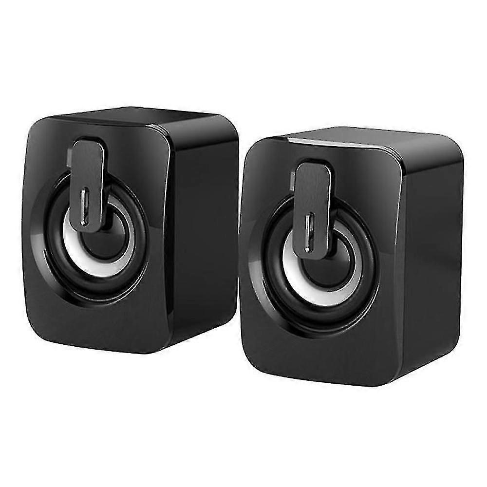 Desktop Computer Audio Usb Wired Stereo Subwoofer Speaker