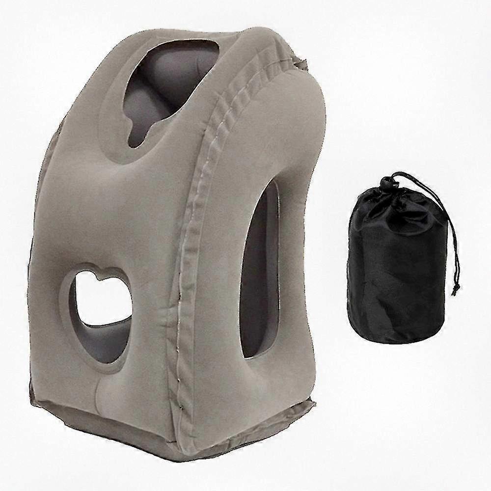 Comfortable Inflatable Neck Support Pillow for Air Travel and Long Flights