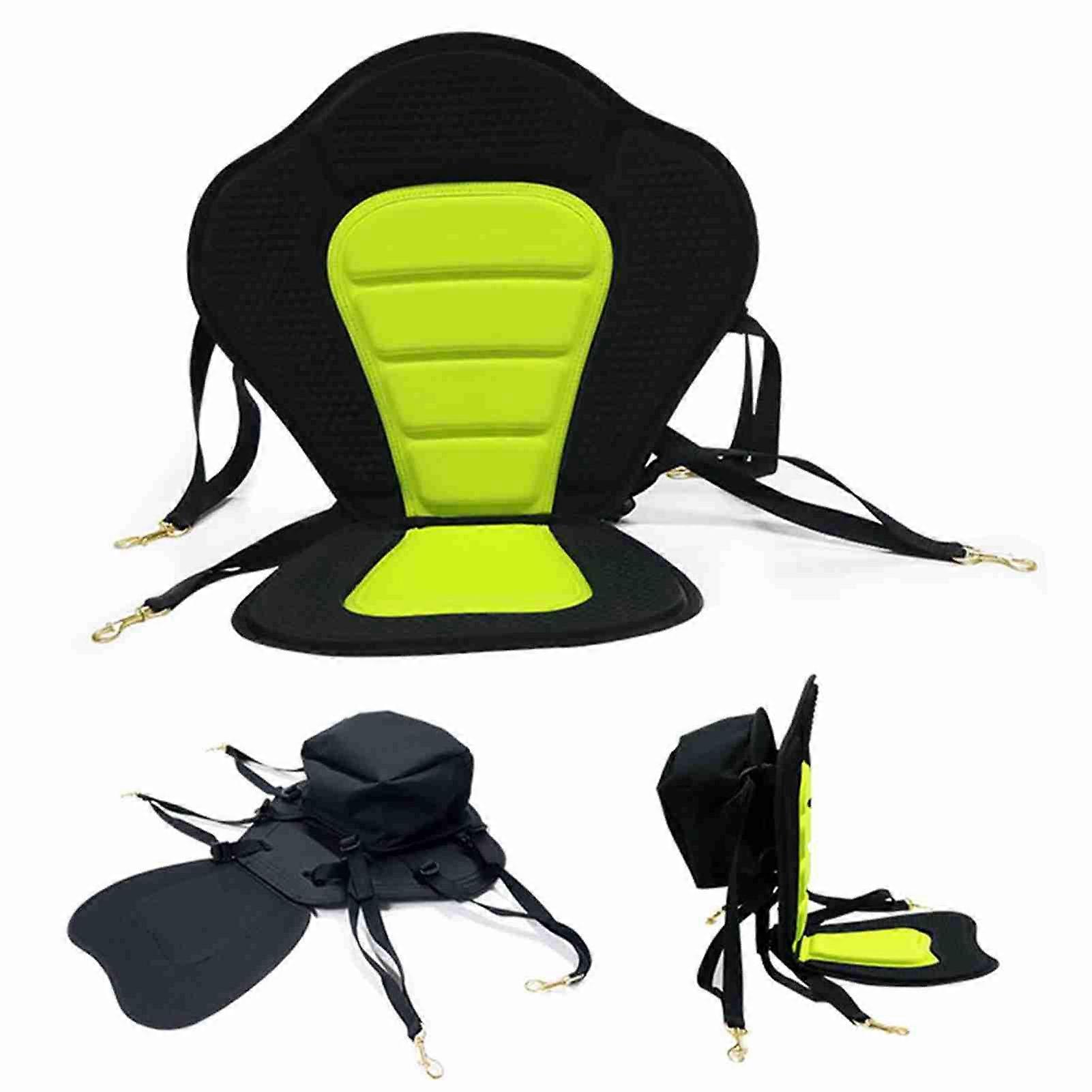 Paddle Board Back Support Waterproof Padded Kayak Seat Backrest with Adjustable Straps for Kayaking and Fishing