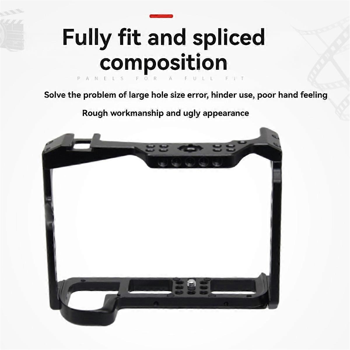 Camera Cage for S1 S1H S1R Camera Stabilizer Protection Frame Quick Release Plate Camera Cage