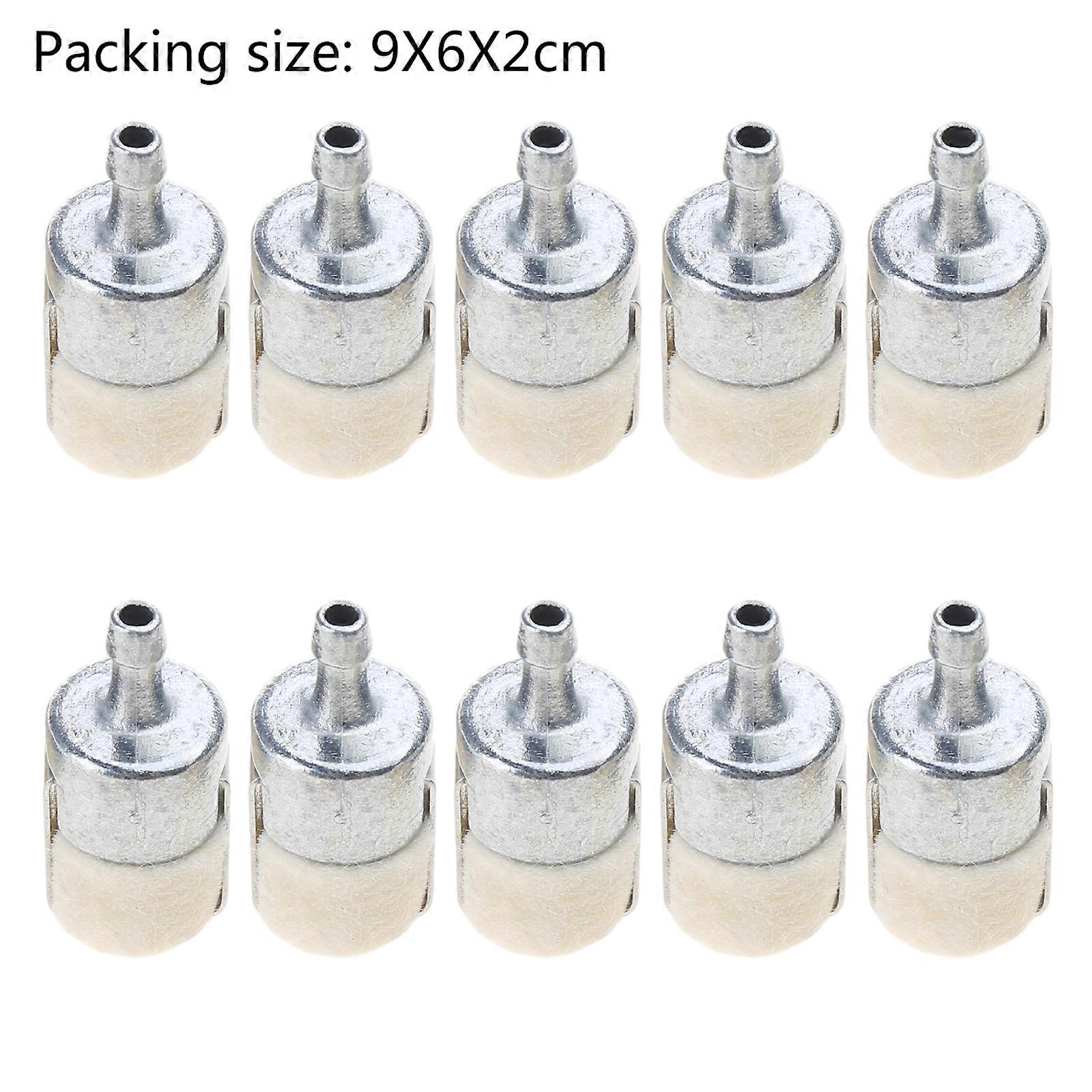 10er Pack Kraftstofffilter Für Homelite, Echo, Poulan Kettensägen – Passend Für Mehrere OEM-Nummern