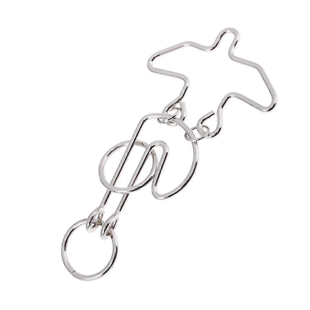 Metal Solution Intellectual Deduction Unlock Puzzle Eagle