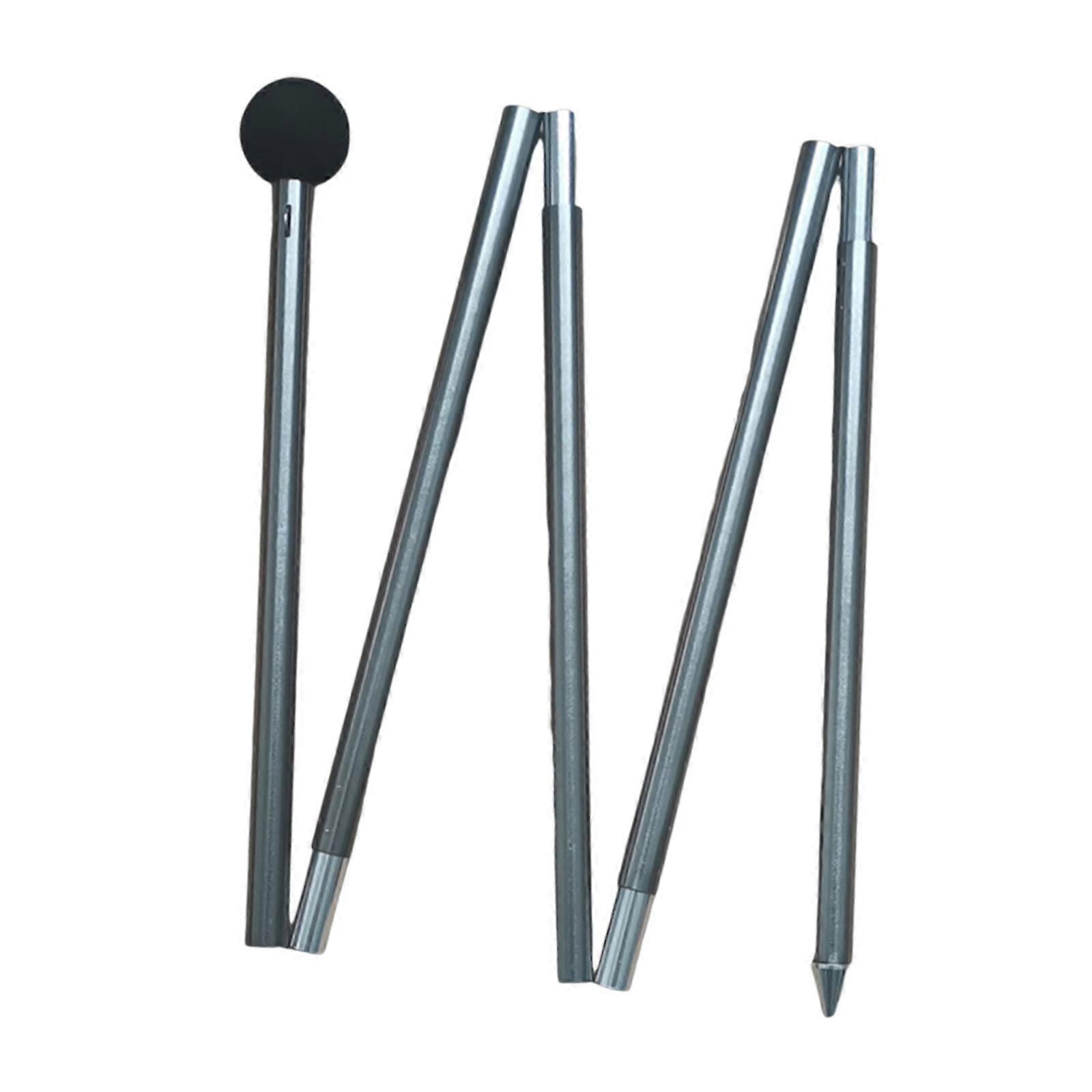 Canopy Rod Tarp Pole Five Sections Beach Shelter,Replacement Multifunctional