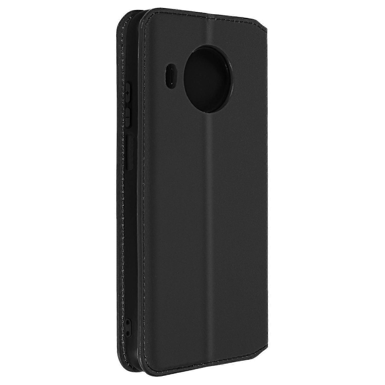 Puzdro pre Nokia X10 a X20 Clamshell Wallet Function Video Podpora videa - tmavo modrá