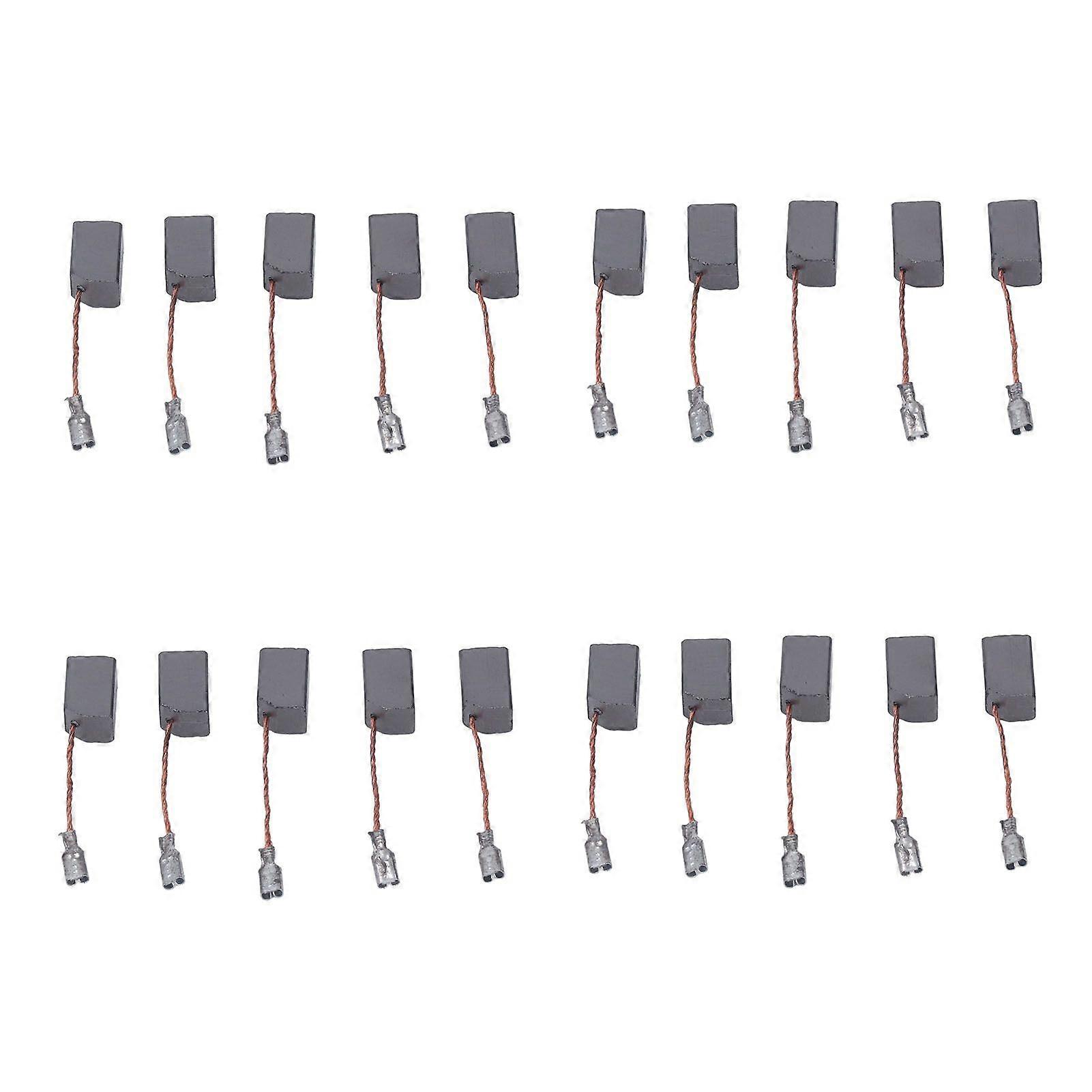 High quality  20pcs carbon brushes, electric brushes, angle grinders, electric