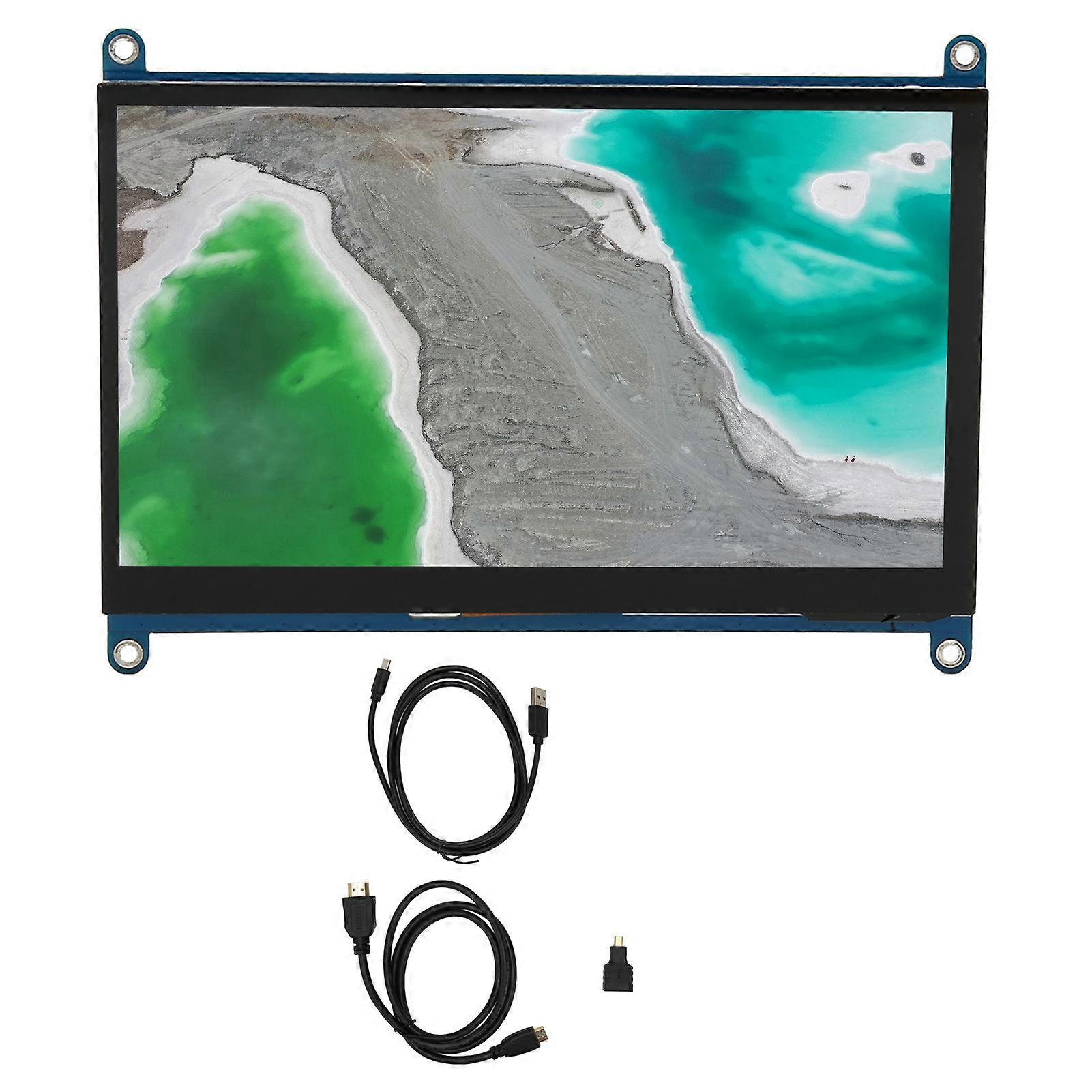 7 Inch Capacitive Touch Screen Monitor 1024x600 for Raspberry Pi and Windows 10