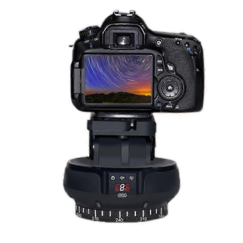 Yt-1200 Motorized Head 360 Timed Panoramic Stabilizer Remote Control For Phone Camera