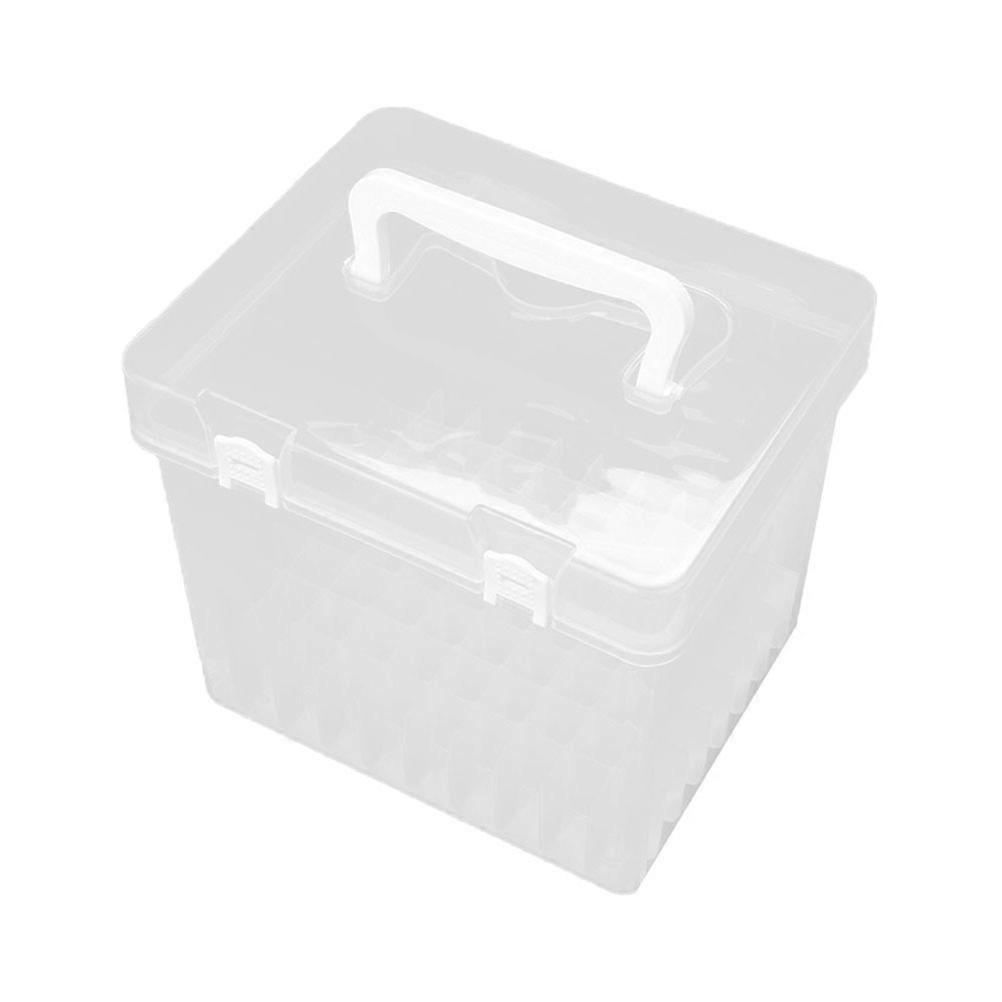 White Plastic Storage Bucket for Mark Pens Easy to Use and with Right Size 1pc