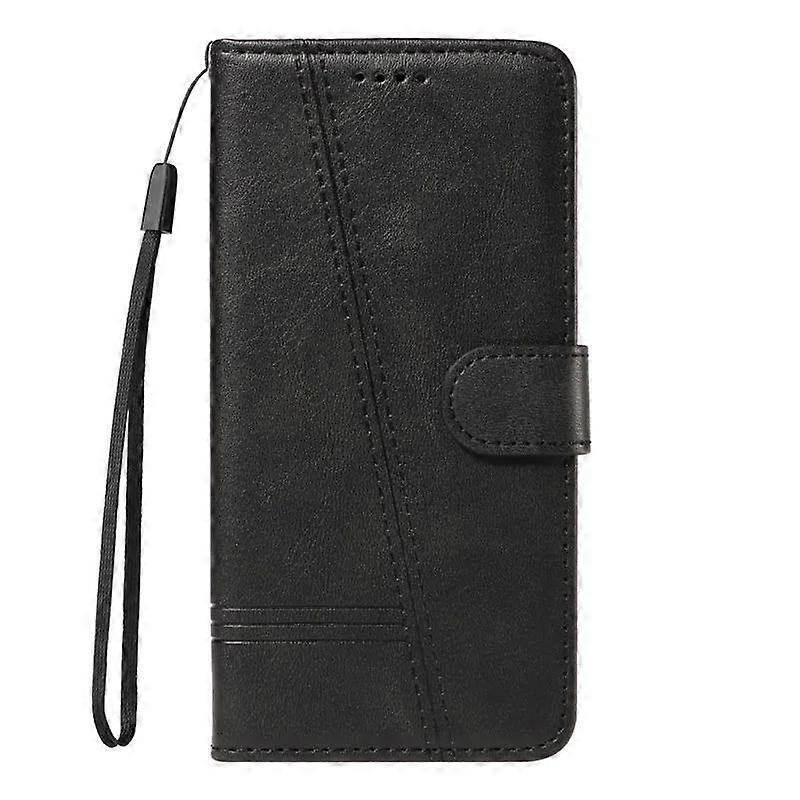 G 34 14 20 Emboss Lines Wallet Card Slot Flip Leather Case for Motorola MOTO G04 G14 4G G24 G34 G54 G84 G32 G13 G23 G53 G73 5G Phone Bag Cover
